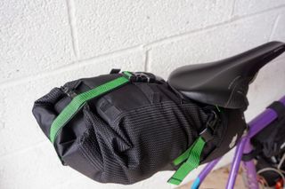 Miss Grape Cluster 7 Waterproof Seatpost Bag