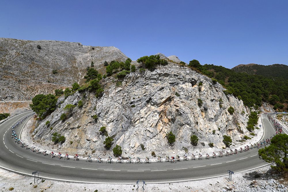 Scenery along the route of stage 3 at the Vuelta