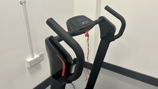 a photo of the handlebars on the Mobvoi Home Treadmill Incline