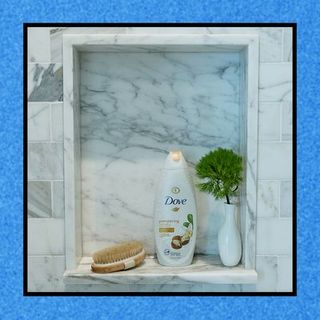 Dove Purely Pampering Shea Butter with Warm Vanilla Body Wash: “I've been using Dove body wash since I can remember; my mother uses it, my grandmother used it—it has always been a staple in my family. I didn't grow up with many traditions, but the fact that Dove has been used in my family through generations makes me feel sentimental. It’s very hydrating. It never making my skin feel stripped and dry. I like to use this formula whenever I need extra moisture, especially on a self-indulgent day. It gives my skin a nice smooth feeling, like I could just melt into bed afterwards.” Then I Met You Oil Cleanser and Dr. Loretta Gentle Hydrating Cleanser: “I’m really into double cleansing at the moment. With wearing masks and the heat, my usually somewhat decent skin has been breaking out, so I’ll start with an oil cleanser by Then I Met You to remove everything, then follow it with the Dr. Loretta Gentle Hydrating Cleanser, which foams up really nicely.” Beautycounter Counter+ All Bright C Serum: “In the outer beauty sense, I think the most important thing for me has been to take care of my skin. It’s also something that I’ve always been made to be very aware of by my mom and grandmother. Right now, I’m using the Beautycounter Counter+ All Bright C Serum. It contains turmeric and vitamin C, which is right up my alley as far as my skincare needs go.” Christophe Robin Regenerating Mask with Rare Prickly Pear Oil: “When I’m having a very indulgent day, I’ll go all out and do a bath for myself and apply the Christophe Robin Regenerating Mask with Rare Prickly Pear Oil to my hair. I’ll cover my hair from root to tip, and just let it sit while I soak in the bath. It’s very calming and relaxing for me.”