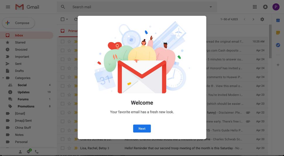 gmail on macbook air
