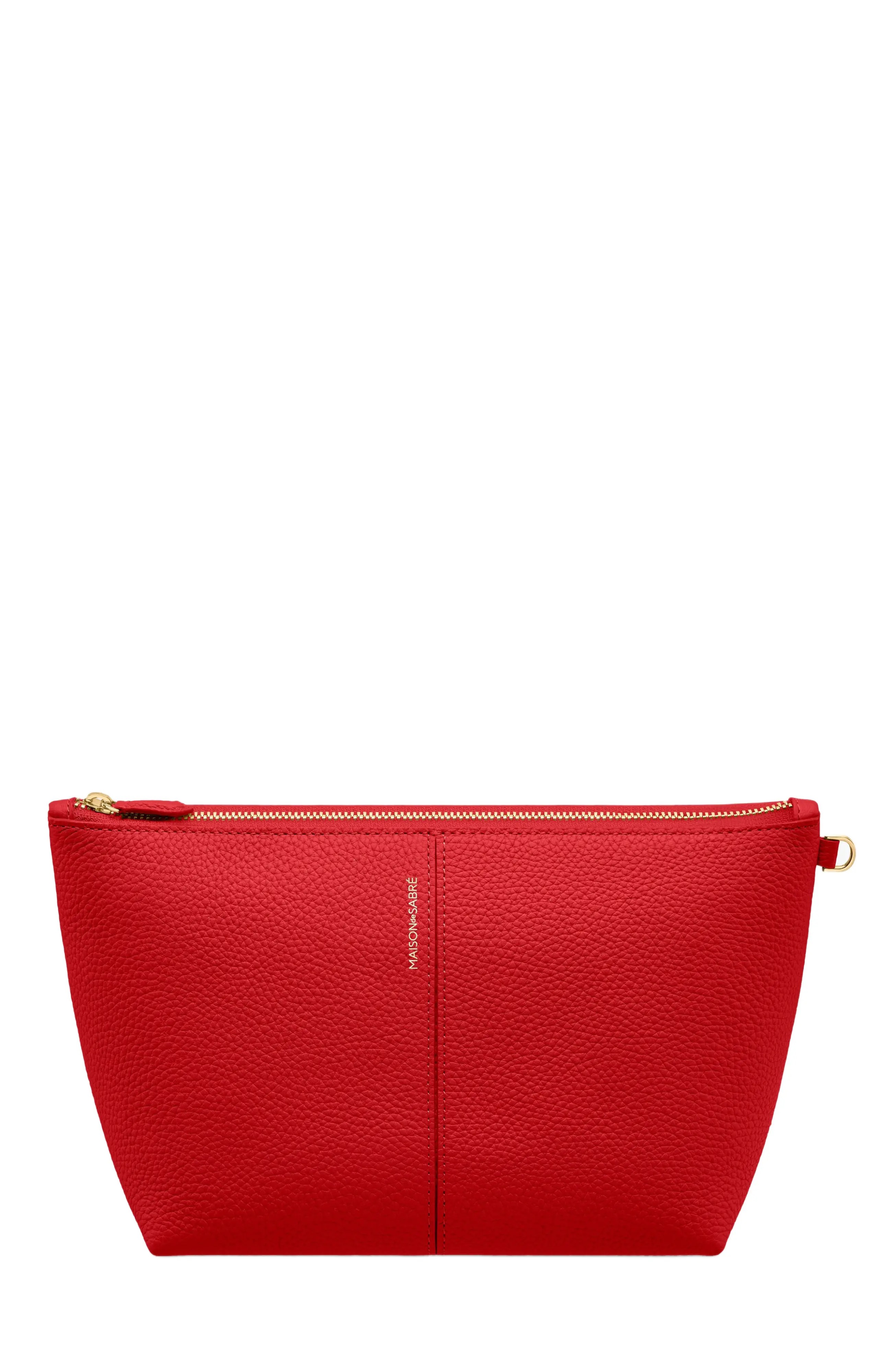 MAISON de SABRÉ, Medium Leather Flaire Pouch