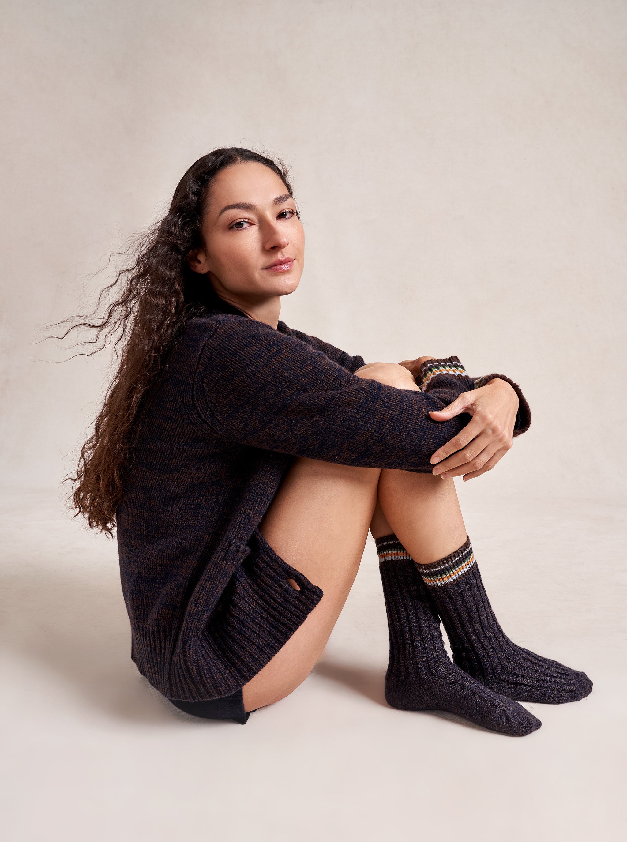 La Ligne \u0026 Birkenstock Johann Socks O/s in Navy