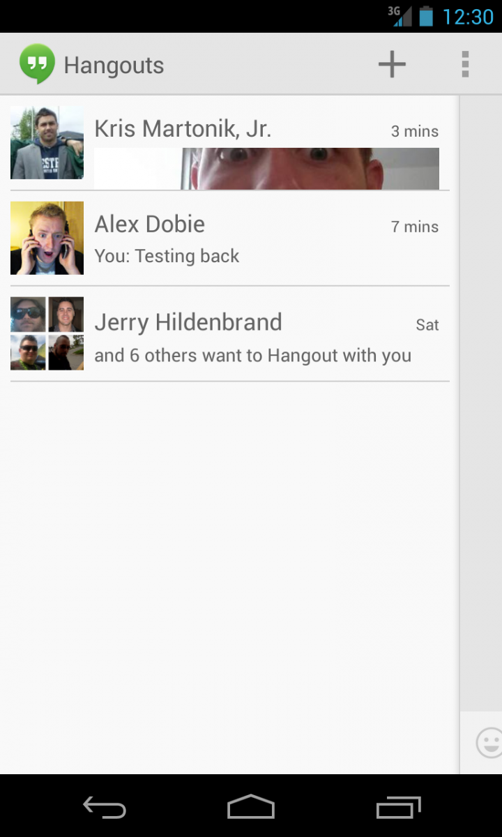 Hangouts