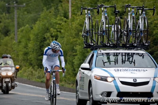 Lone chaser chats with his Novo Nordisk director