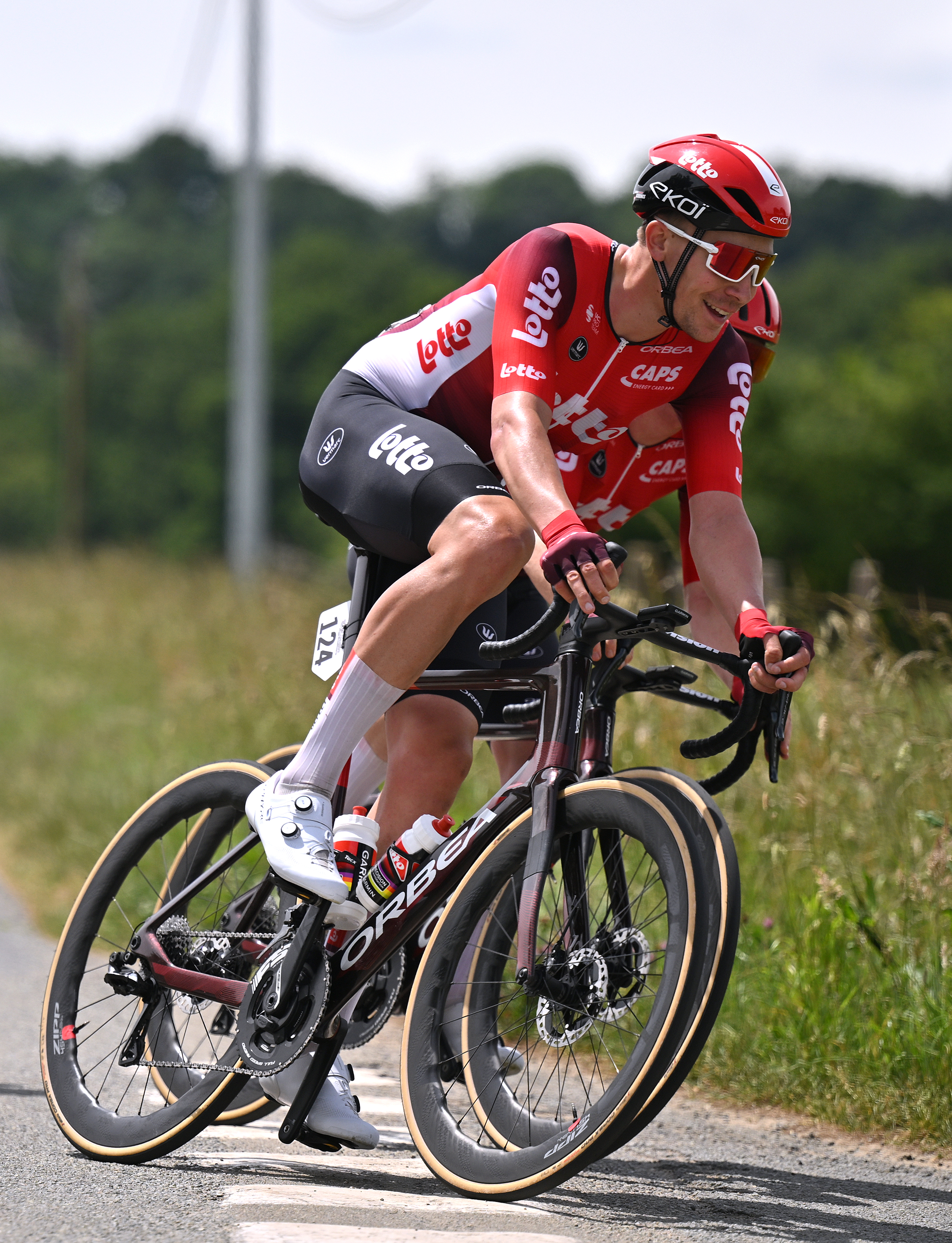Josh Giddings riding for Lotto