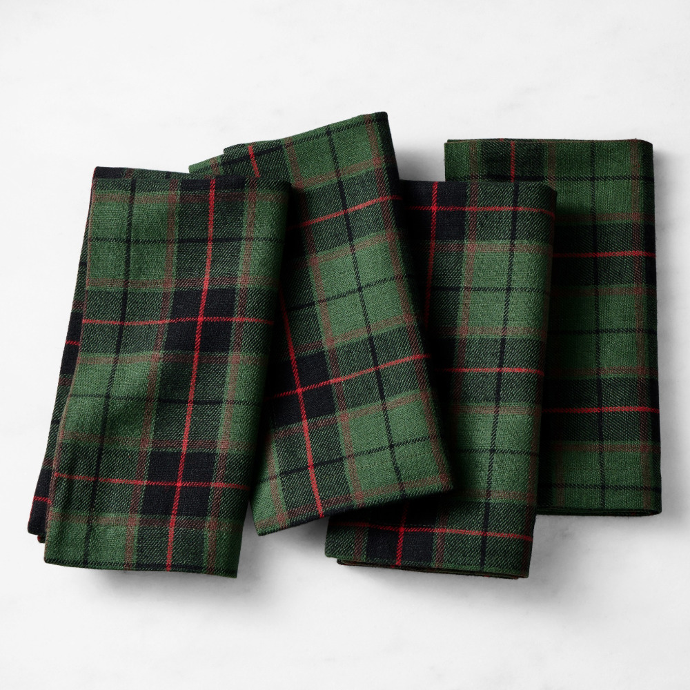 Green Tartan napkins