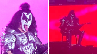 Gene Simmons on stage