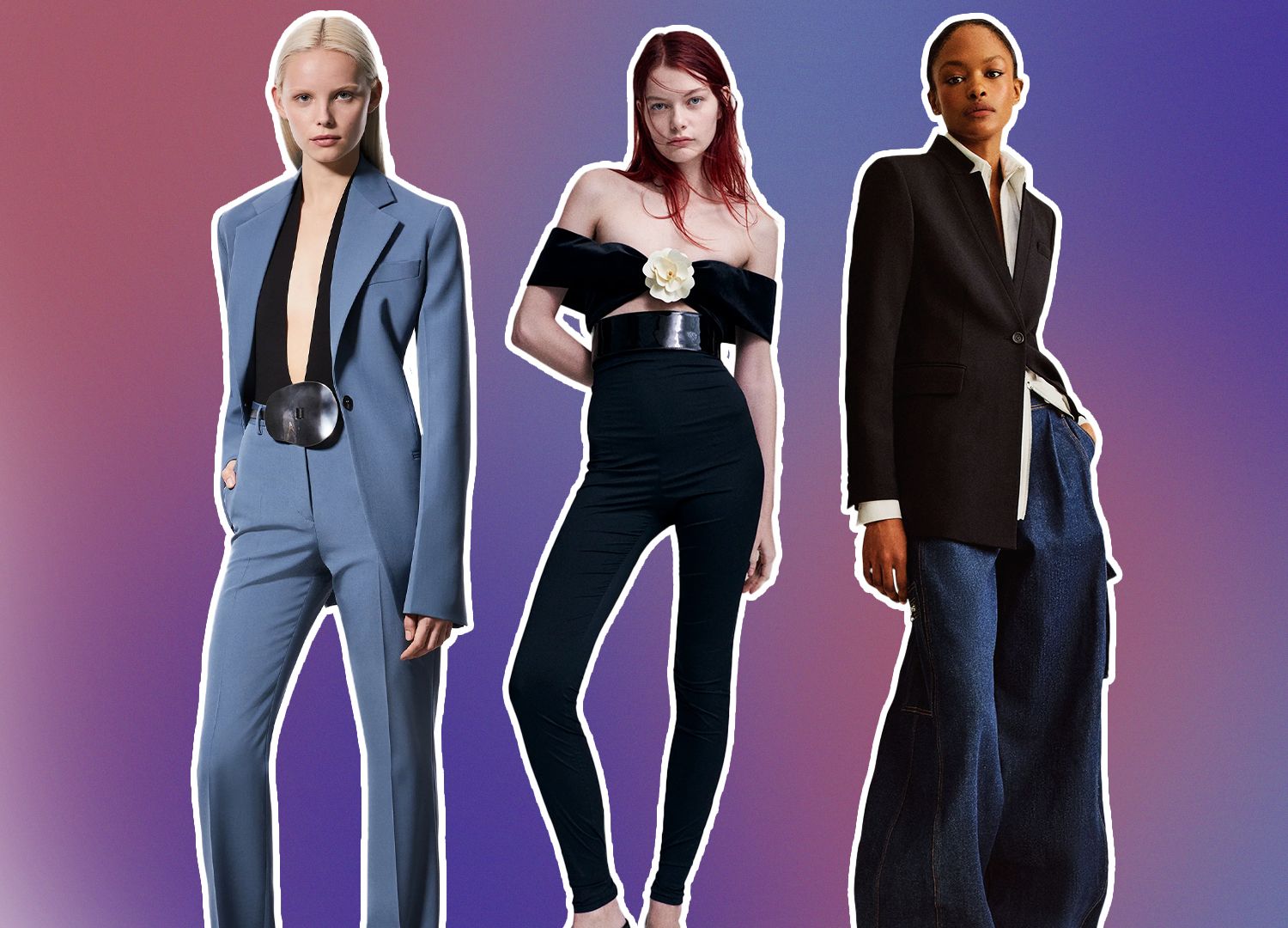 models wearing the High Waist Trend for Summer