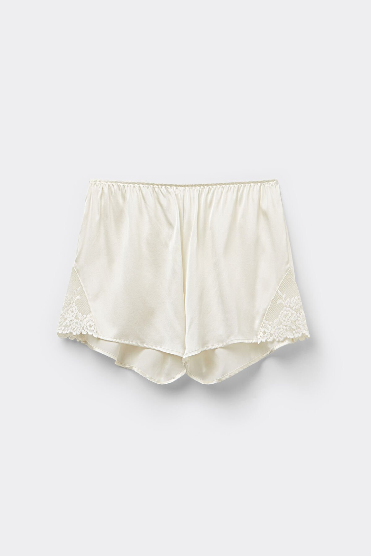 Pretty Flowers Silk Shorts