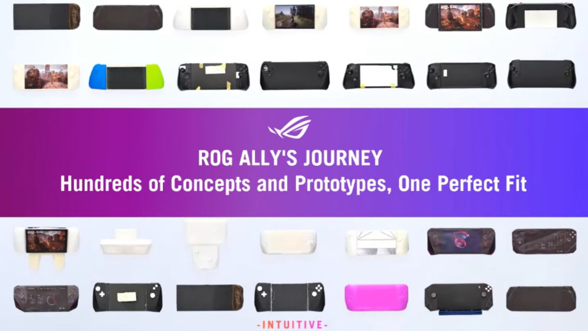 Asus ROG Ally prototypes