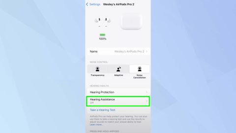 How to activate AirPods Pro 2 hearing aid | Tom's Guide
