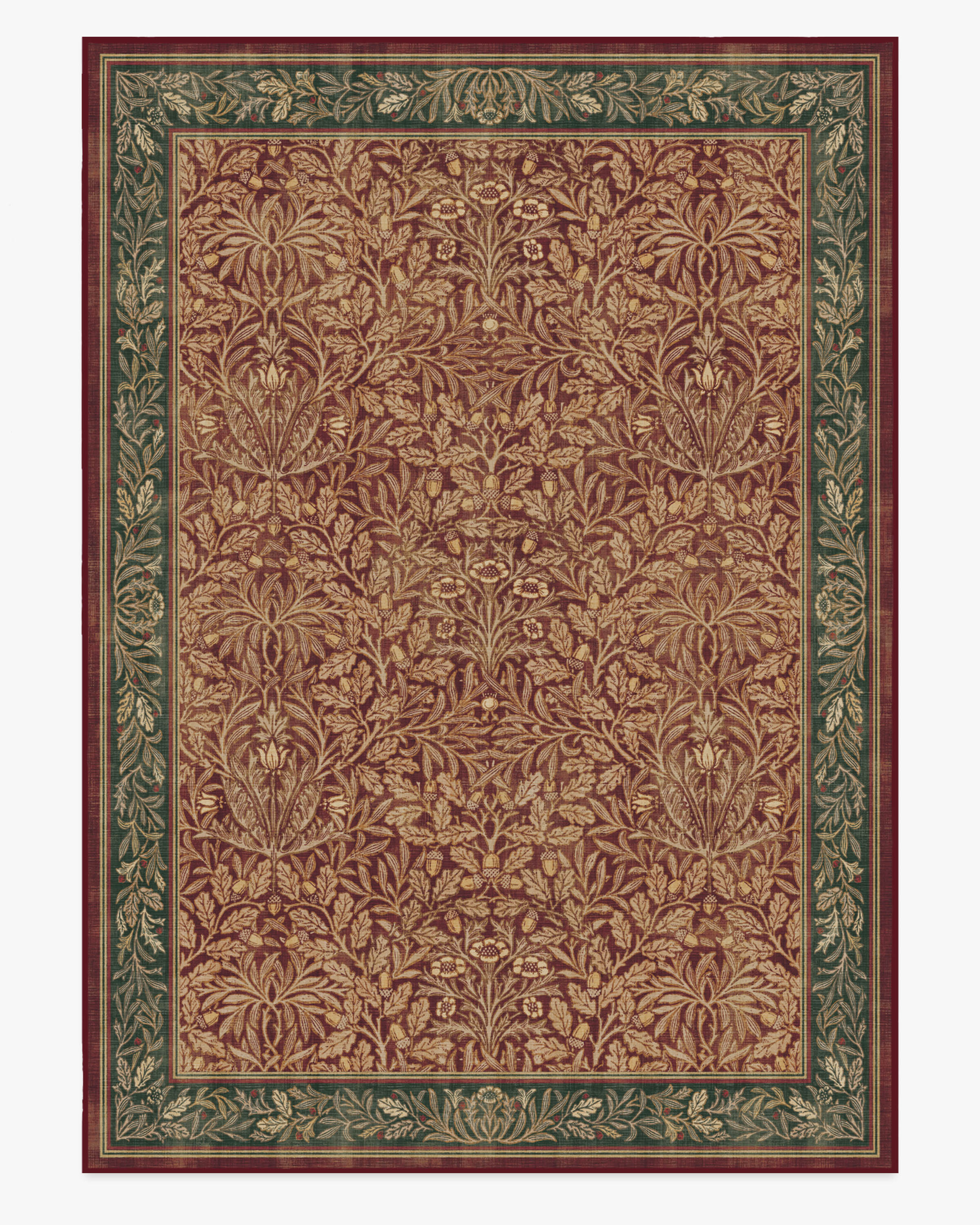 Ruggable, Acorn Amber Red Rug