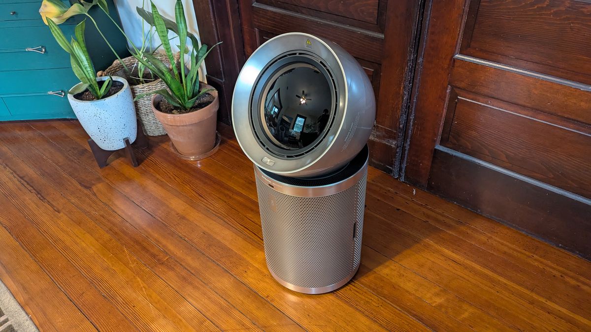 Dreame AirPursue PM20 air purifier in reviewer's home