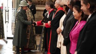 Princess Anne, Princess Royal attends the annual Commonwealth Day Service