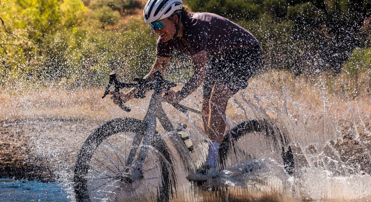 Anne-Marije Rook at the Mondraker press camp