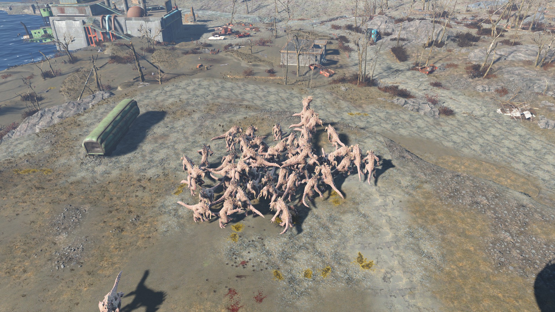Fallout 4 спаун врагов фото 16