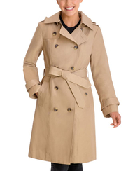 London Fog Hooded Double-Breasted Trench Coat: $180.00&nbsp;$144.00 (save $36.00) | Macys