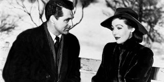 Loretta Young and Cary Grant in The Bishop's Wife