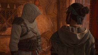 Basim and Nehal talking in Assassin's Creed Mirage
