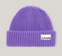 Recycled Wool Beanie - £85 | Ganni
