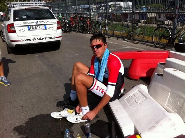 Nazir Jaser (Syria) at the Worlds in Florence in 2013