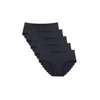 Eleplus Seamless Underwear for Women No Show Panties Knickers Comfort Briefs Pack of 5 - £17.99 at Amazon