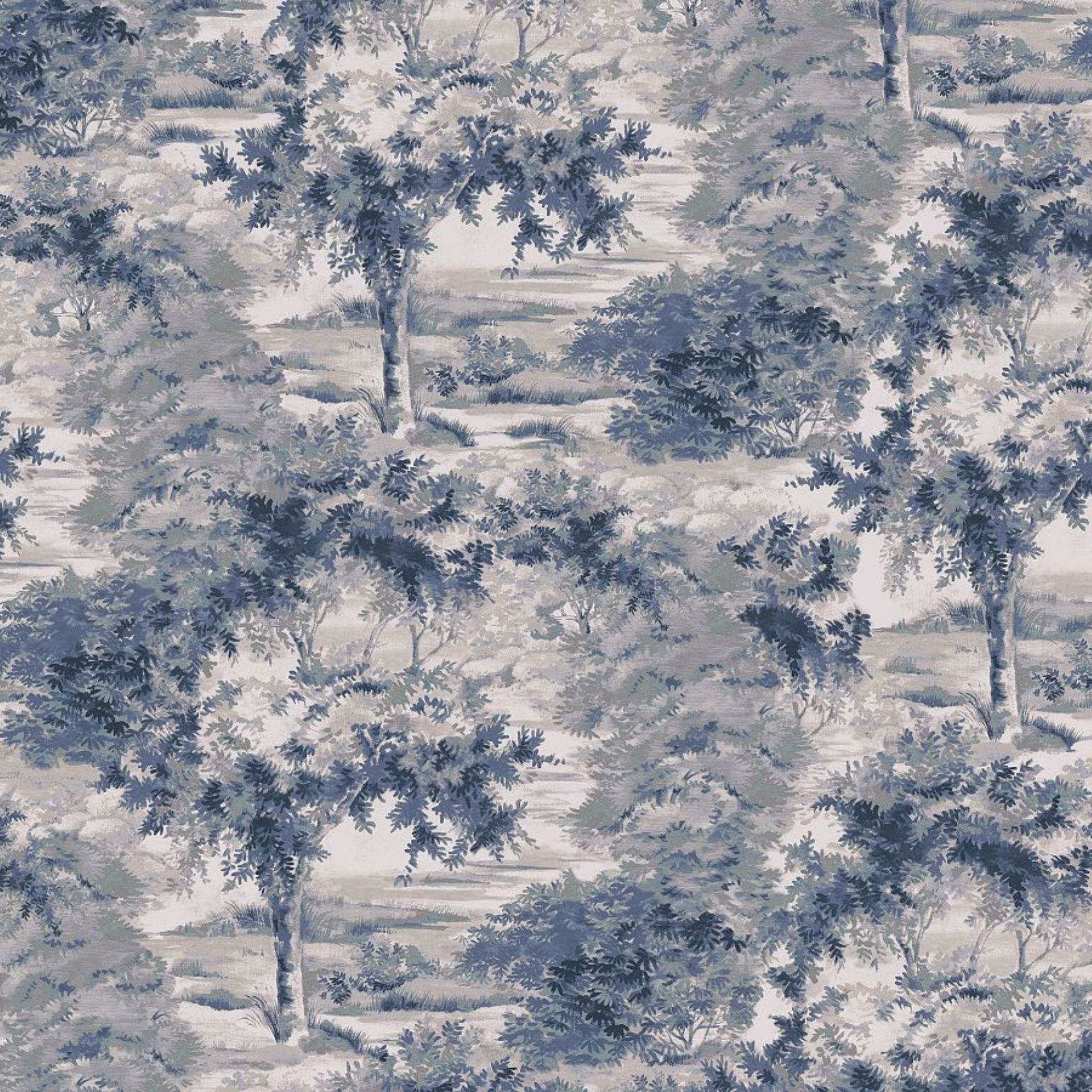Jardin Toile Wallpaper