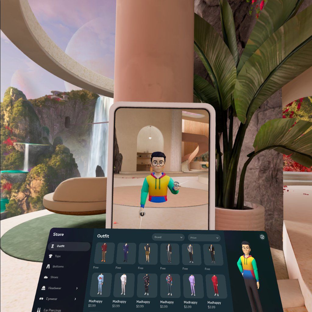 The mirror in Horizon Home