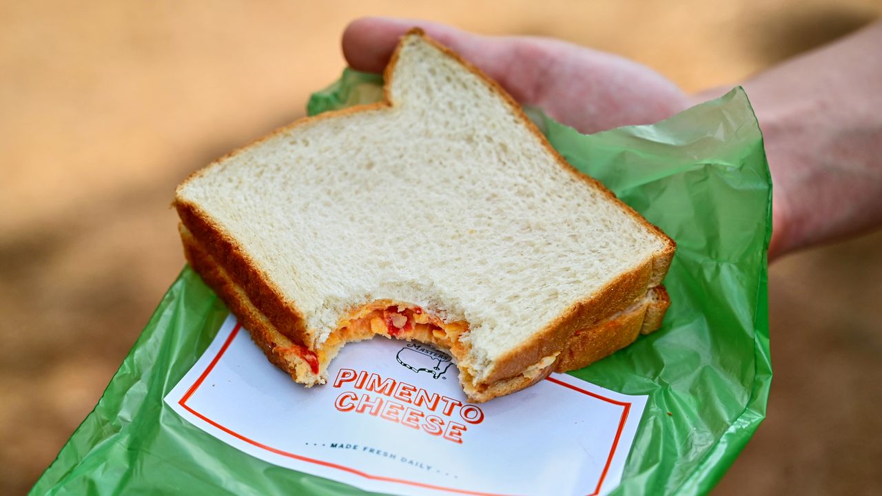 Pimento cheese sandwich