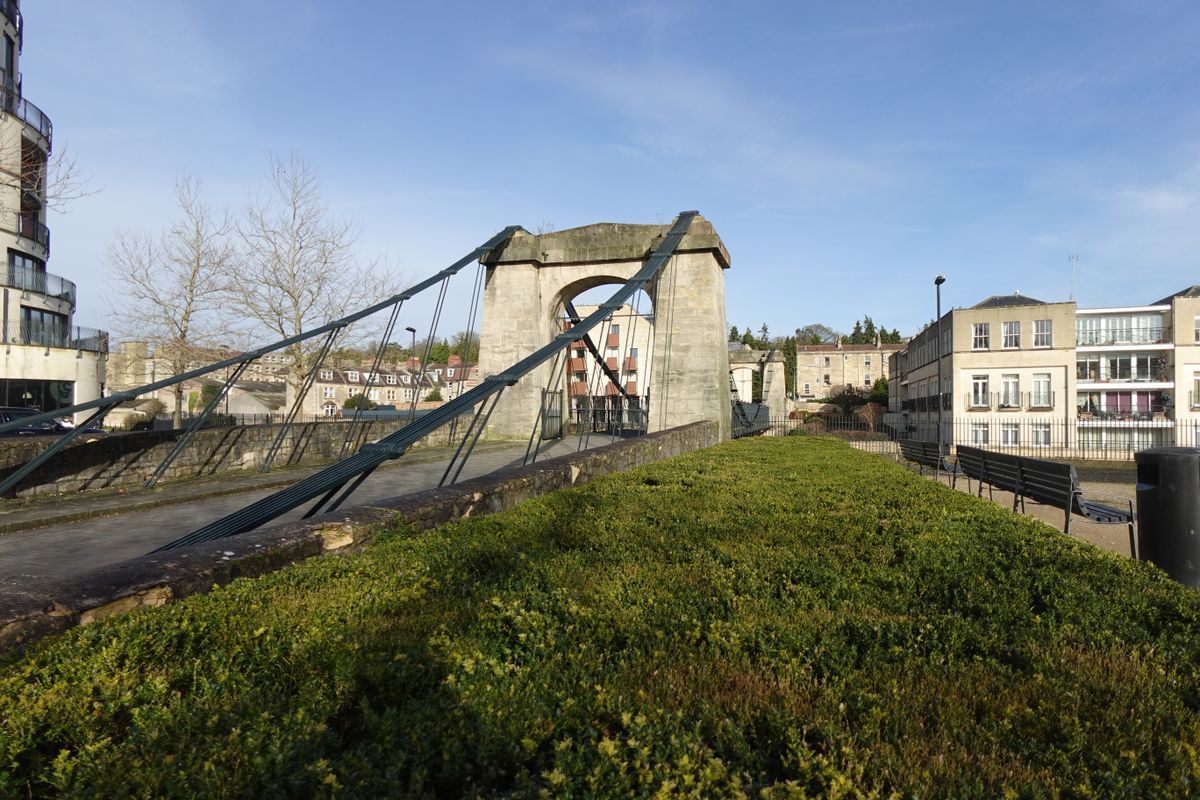 A photo of a bridge taken on a Sony ZV-1F vlogging camera