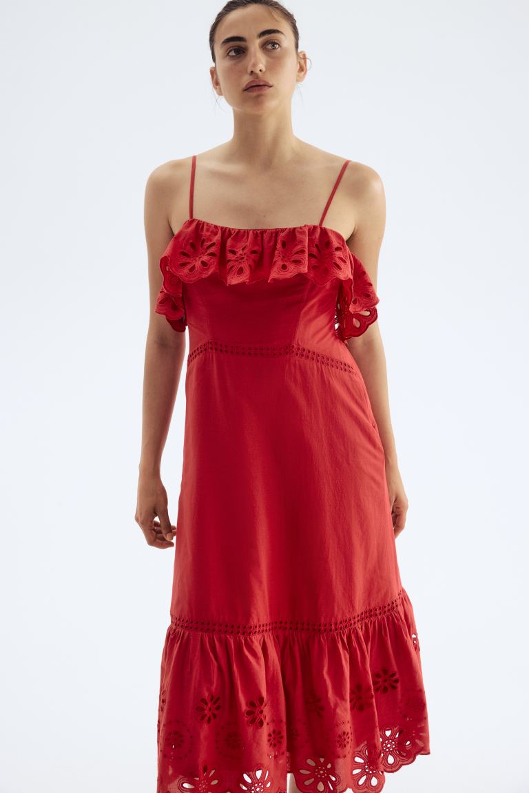 Broderie Anglaise Cotton Dress