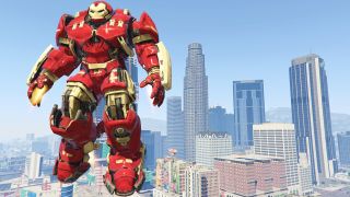 GTA 5 mod iron man