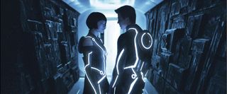 Olivia Wilde and Garrett Hedlund star in Joe Kosinski's 'TRON: Legacy'.