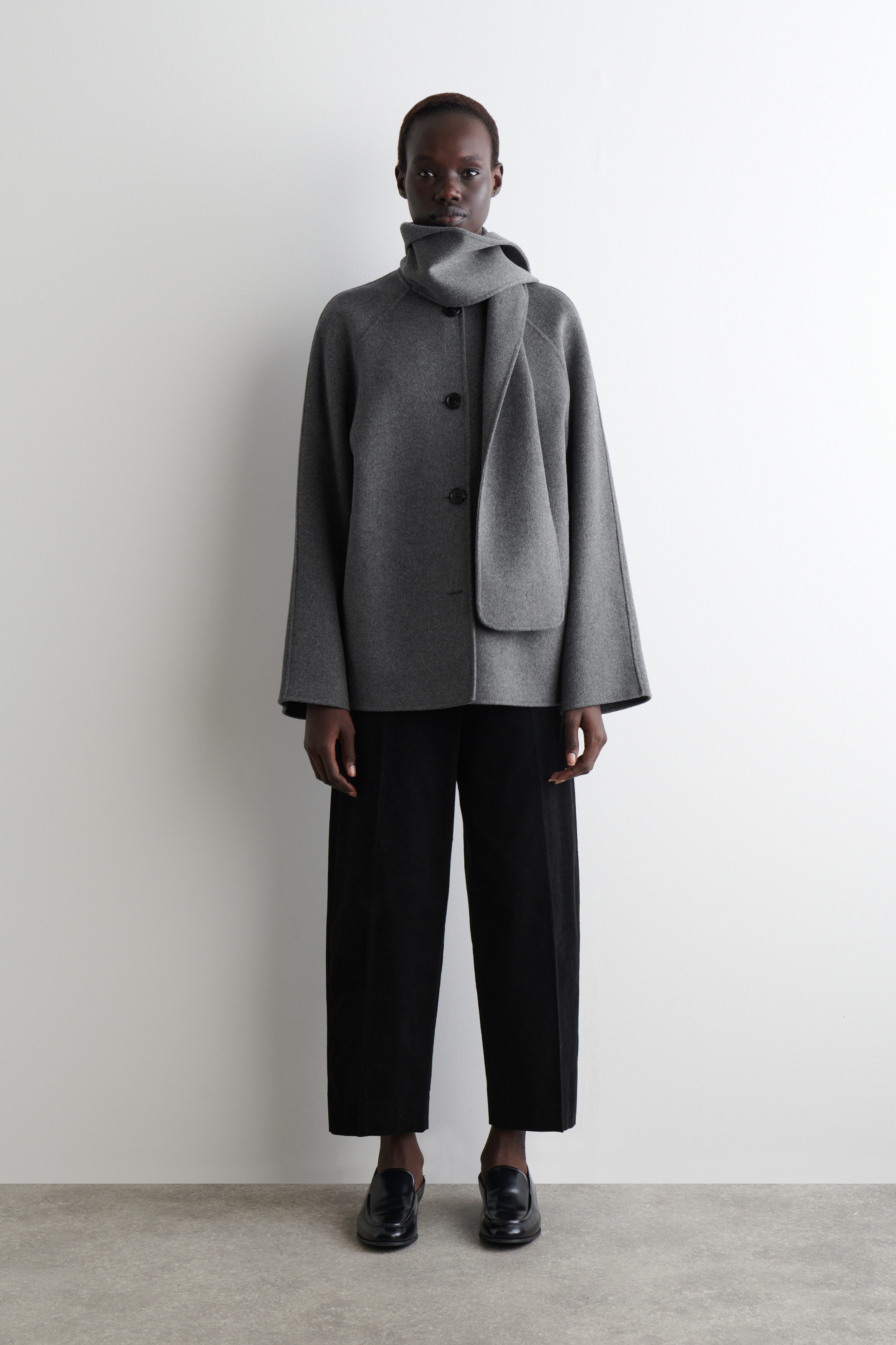 Cropped Corduroy Trousers