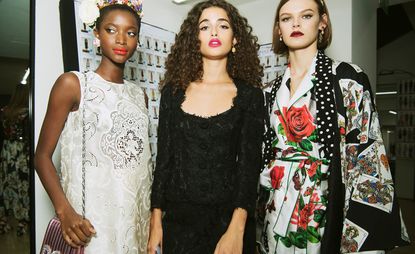 Dolce and Gabbana Milan fashion week