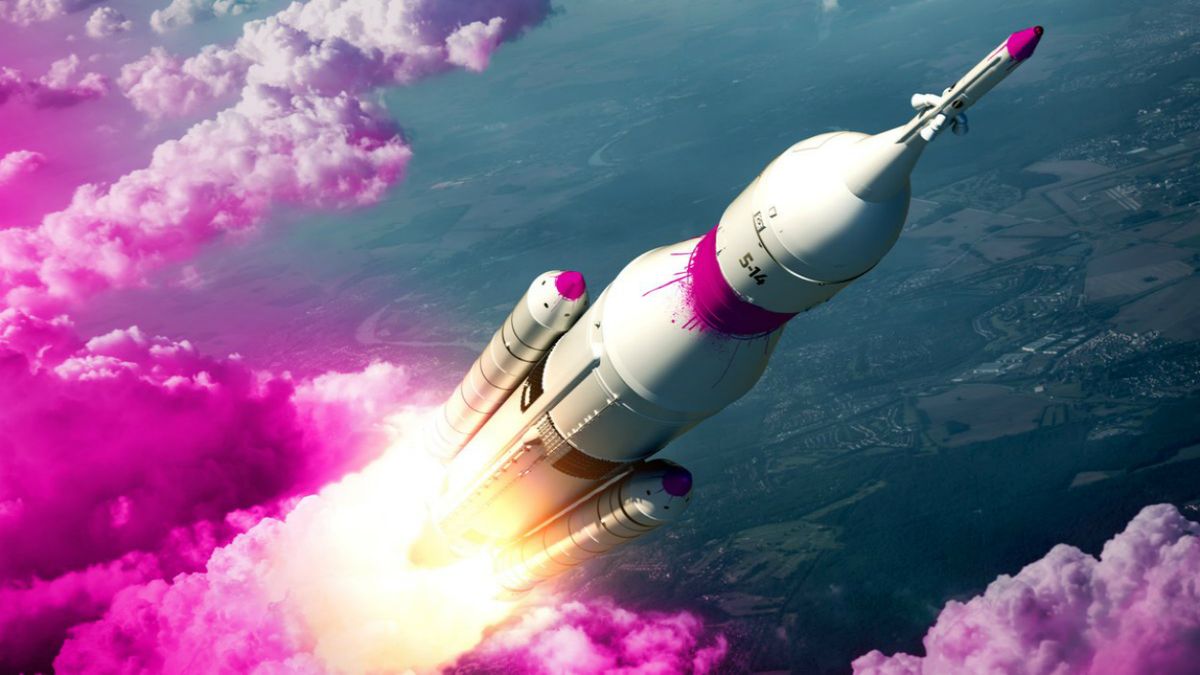 Is Bethesda trolling us on Twitter? Or does that rocket mean Starfield is on the way?