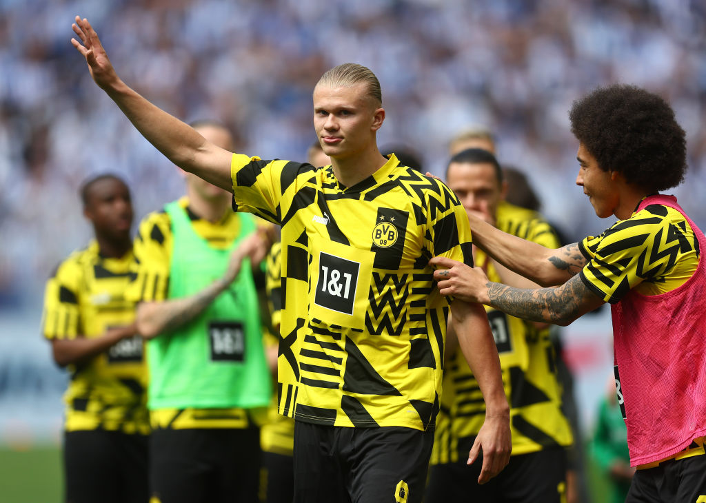 prinses Bekwaam gans Borussia Dortmund shirt deal: The incredible shirt from Erling Haaland's  last match is just £50 from Puma | FourFourTwo