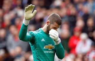 De Gea is out of contract at the end of the season