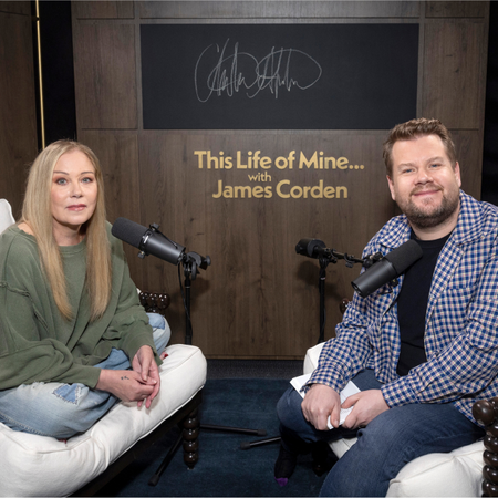 Christina Applegate Appears On SiriusXM's 'This Life Of Mine With James Corden'