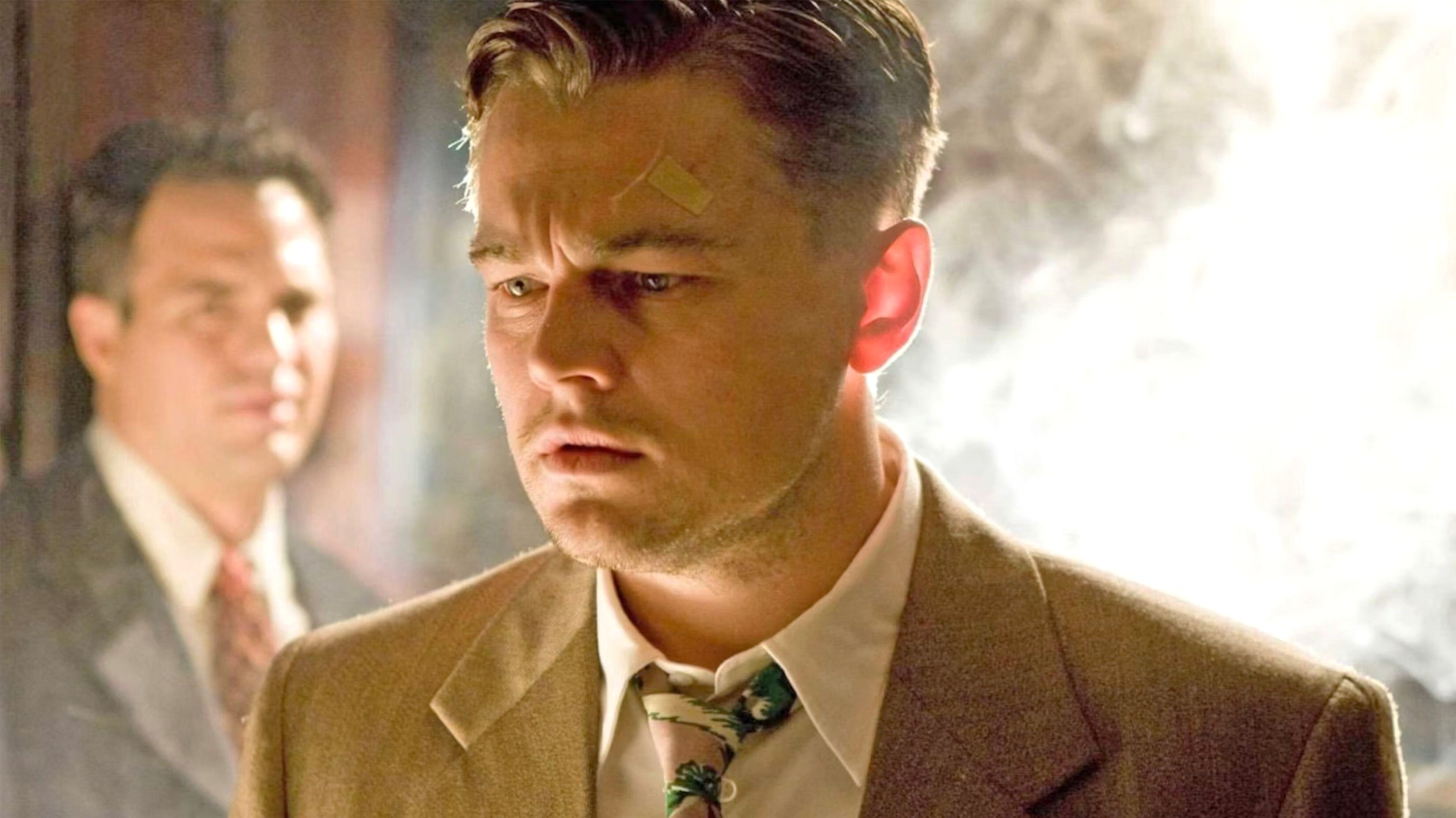 (L-R) Mark Ruffalo and Leonardo DiCaprio in "Shutter Island."