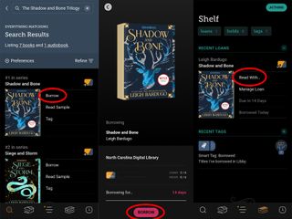 How to borrow a book from the library through the Libby app