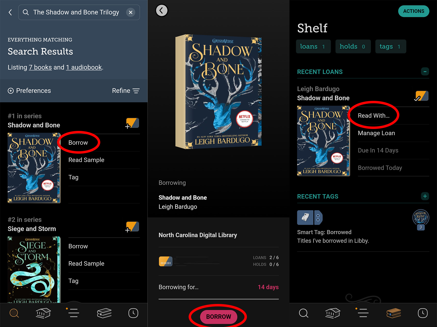 How to borrow a book from the library through the Libby app