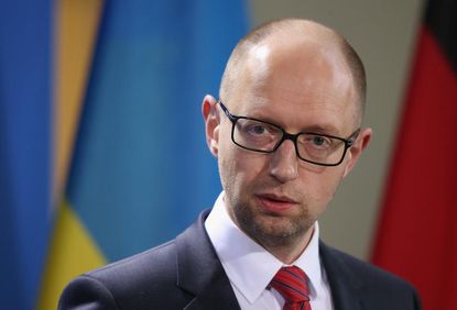 Ukrainian PM Arseniy Yatsenyuk announces resignation