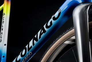 Nathan Haas's Colnago G3-X frame detail