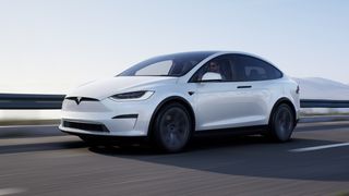 Une Tesla Model X dans son élément