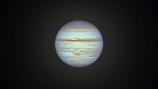 Astrophotography Andrew MCarthy of Arizona captured this stunning view of Jupiter by stacking 600,000 images of the planet to create his sharpest view ever.