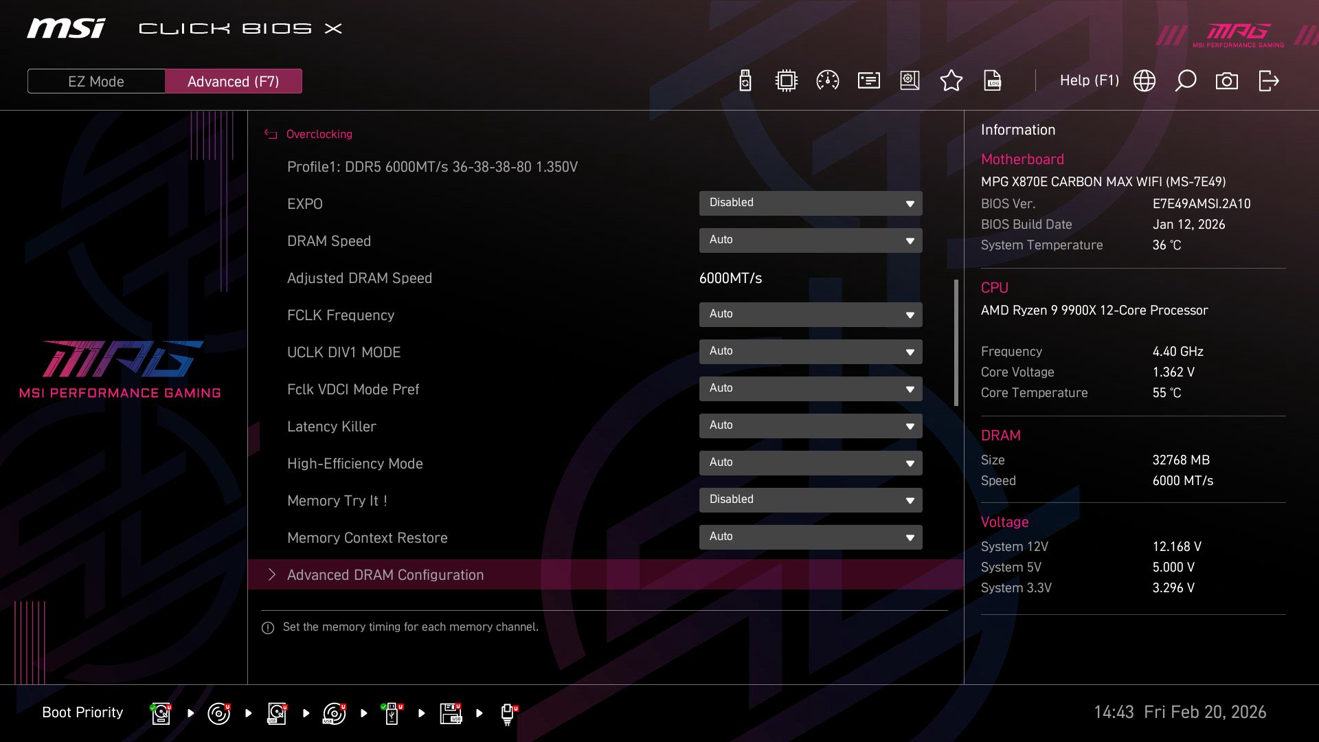 MSI X870E Carbon Max Wifi