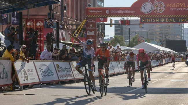 Sep Vanmarcke vince la volata sul traguardo di Baltimora (SnowyMountain Photography)