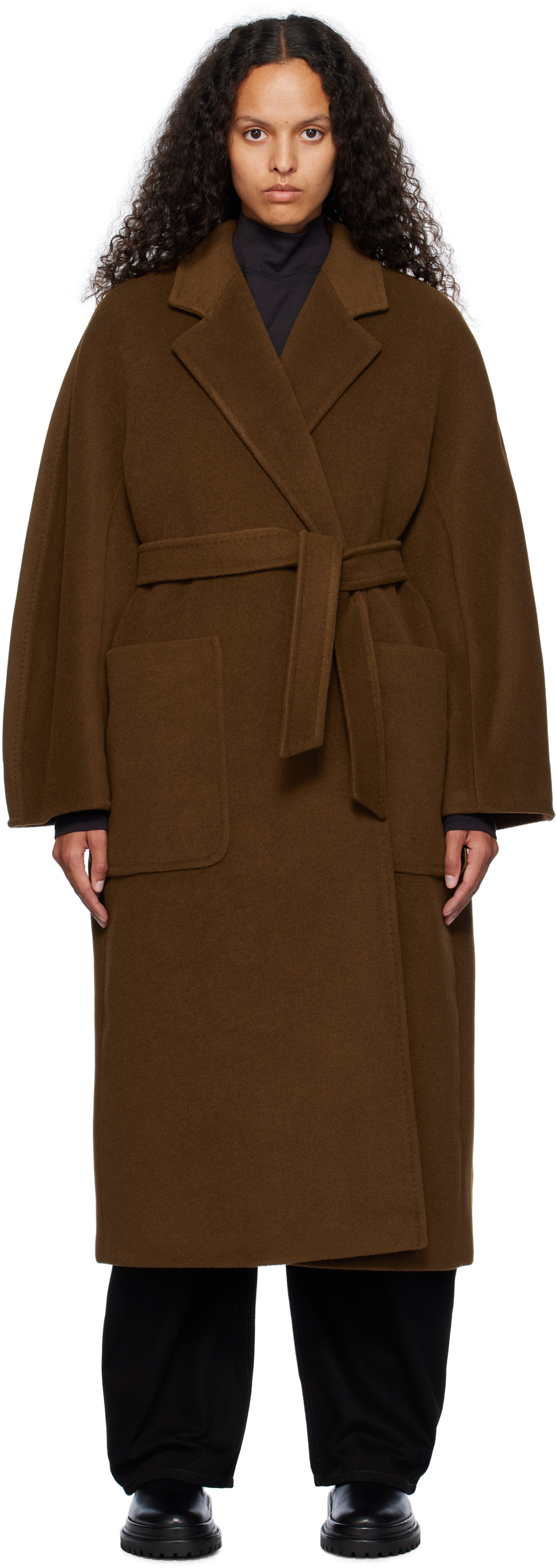 Brown Attuale Coat